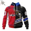 NHL Washington Capitals Special Home Mix Reverse Retro Personalized Kits Hoodie