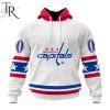 NHL Washington Capitals Special Whiteout Design Hoodie