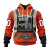 NHL Washington Capitals Star Wars Rebel Pilot Design Personalized Hoodie