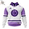 NHL Winnipeg Jets Personalize 2023 Hockey Fight Cancer Hoodie