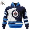 NHL Winnipeg Jets Personalize 2023 Home Mix Away Hoodie