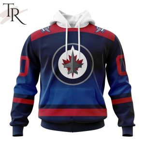 NHL Winnipeg Jets Personalize New Gradient Series Concept Hoodie