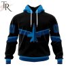 NHL Winnipeg Jets Special Blackout Design Hoodie