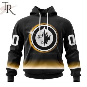 NHL Winnipeg Jets Special Eclipse Design Hoodie