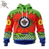 NHL Winnipeg Jets Special Nickelodeon Design Hoodie