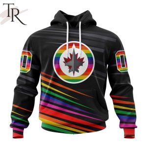 NHL Winnipeg Jets Special Pride Design Hockey Is For Everyone Hoodie