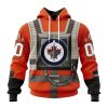 NHL Winnipeg Jets Star Wars Rebel Pilot Design Personalized Hoodie