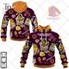 NRL Brisbane Broncos Full Season logo Hoodie