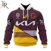 NRL Brisbane Broncos Personalized 2024 Home Kits Hoodie