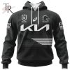 NRL Brisbane Broncos Special Black And White Design Hoodie