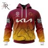 NRL Brisbane Broncos Special City Design Kits Hoodie