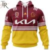 NRL Brisbane Broncos Special Heritage 1 Design Hoodie