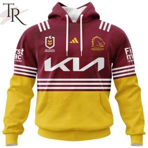 NRL Brisbane Broncos Special Heritage 1 Design Hoodie