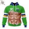 NRL Canberra Raiders Special Men Ripped Design Hoodie