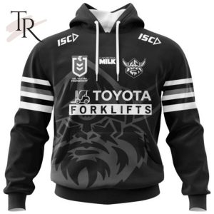 NRL Canberra Raiders Special Monochrome Design Hoodie