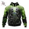 NRL Canberra Raiders Special Skull Art Design Hoodie