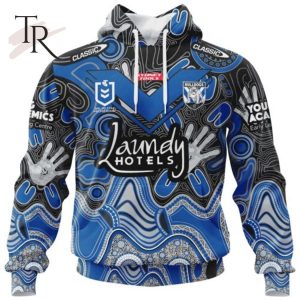 NRL Canterbury-Bankstown Bulldogs Special Indigenous Design 2023 Hoodie 3D