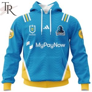 NRL Gold Coast Titans Special Heritage 1 Design Hoodie