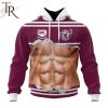 NRL Manly Warringah Sea Eagles Special Men Ripped Design Hoodie