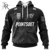 NRL Manly Warringah Sea Eagles Special Monochrome Design Hoodie