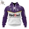 NRL Melbourne Storm Personalized 2024 Away Kits Hoodie