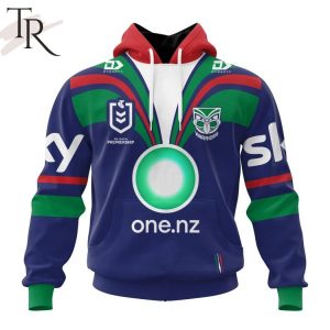 NRL New Zealand Warriors Personalized 2024 Home Kits Hoodie