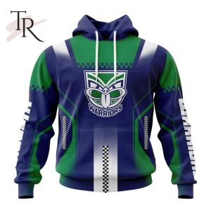 NRL New Zealand Warriors Special Motocross Design Hoodie