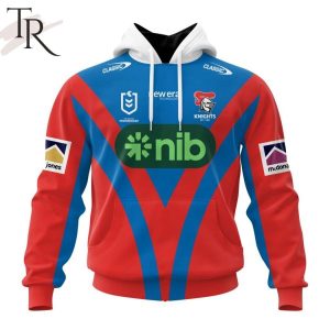 NRL Newcastle Knights Personalized 2024 Home Kits Hoodie