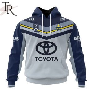 NRL North Queensland Cowboys Personalized 2024 Away Kits Hoodie