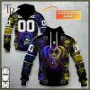 NRL North Queensland Cowboys Rose Dragon Hoodie 3D