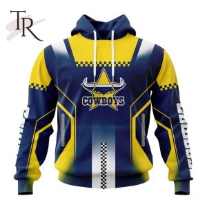 NRL North Queensland Cowboys Special Motocross Design Hoodie