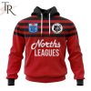 NRL North Sydney Bears Personalized Retro 1991 Kits Hoodie