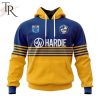 NRL Parramatta Eels Personalized Retro 1986 Kits Hoodie