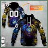 NRL Parramatta Eels Rose Dragon Hoodie 3D