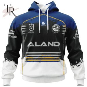 NRL Parramatta Eels Special Faded Design Hoodie