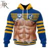 NRL Parramatta Eels Special Men Ripped Design Hoodie