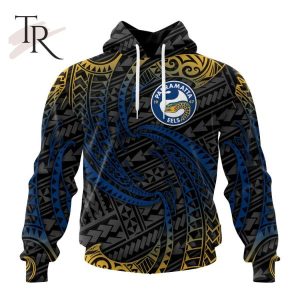 NRL Parramatta Eels Special Polynesian Design Hoodie