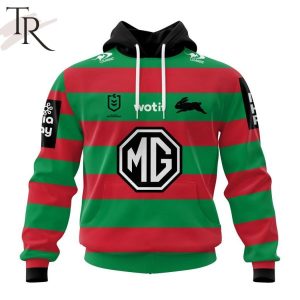 NRL South Sydney Rabbitohs Personalized 2024 Home Kits Hoodie