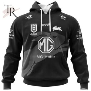 NRL South Sydney Rabbitohs Special Monochrome Design Hoodie