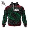 NRL South Sydney Rabbitohs Special Polynesian Design Hoodie