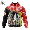 NRL St. George Illawarra Dragons Personalized ANZAC Day Design Hoodie