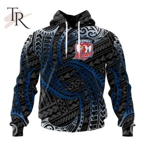 NRL Sydney Roosters Special Polynesian Design Hoodie