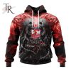 NRL Sydney Roosters Special Skull Art Design Hoodie