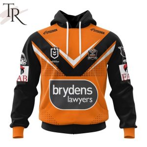 NRL Wests Tigers Personalized 2024 Away Kits Hoodie