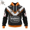 NRL Wests Tigers Personalized 2024 Home Kits Hoodie