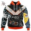 NRL Wests Tigers Special Indigenous Design 2023 Hoodie 3D