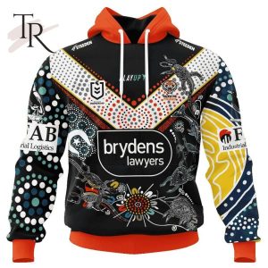 NRL Wests Tigers Special Indigenous Design 2023 Hoodie 3D