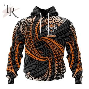 NRL Wests Tigers Special Polynesian Design Hoodie