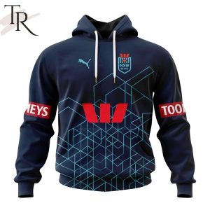 NSW Blues State Of Origin Personalized 2024 Training Kits Hoodie