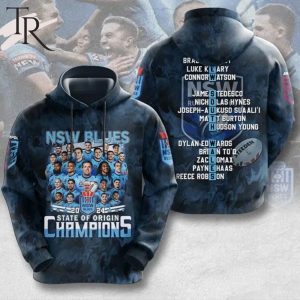 NSW Blues State Of Origin Special 2024 Champions Hoodie